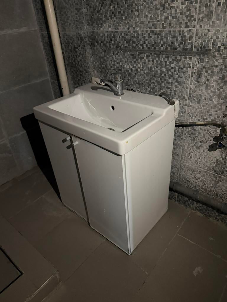 Lavabo avec meuble de rangement, Enlèvement ou Envoi, Utilisé