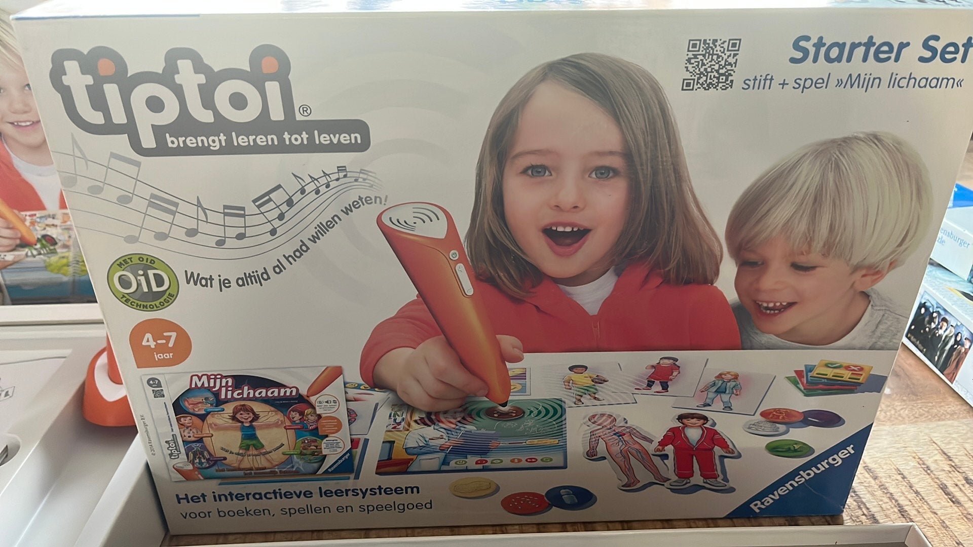 Tiptoi starter set + mijn lichaam, Kinderen en Baby's, Ophalen, Zo goed als nieuw