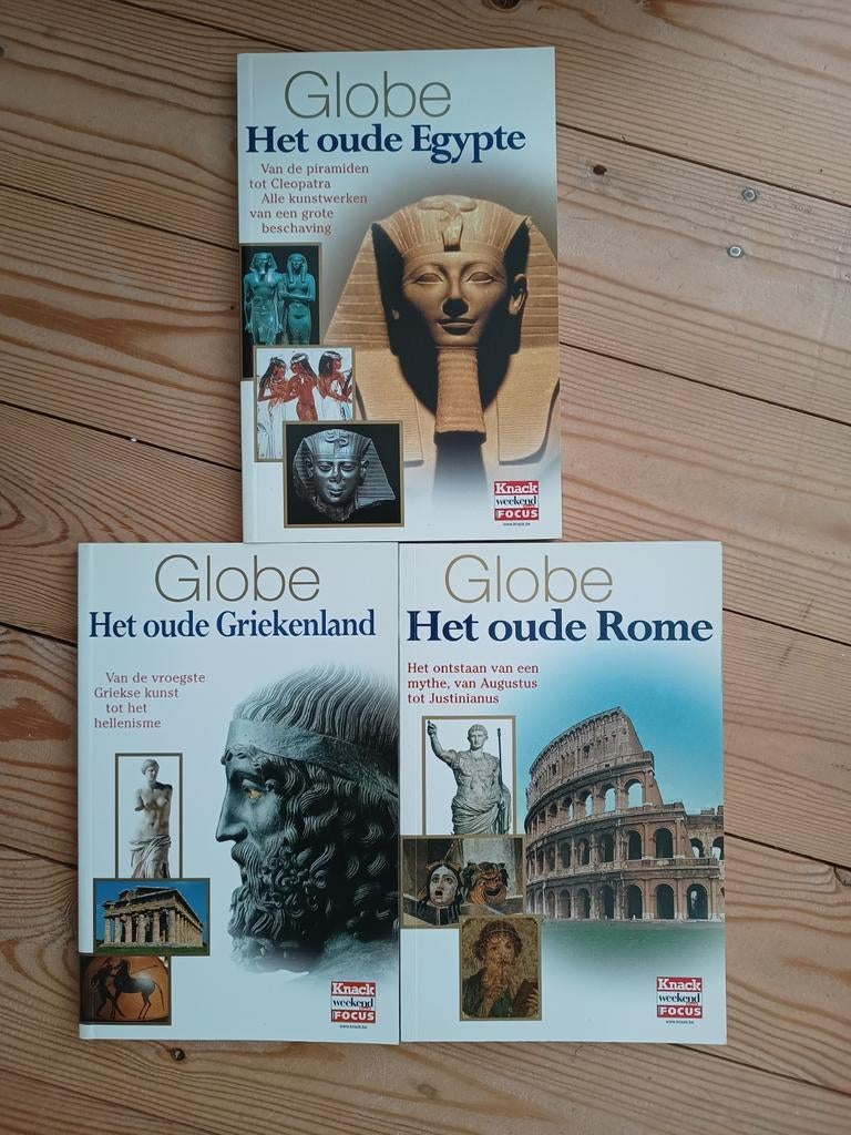Globe boeken over de Oudheid - drie delen, Ophalen, Zo goed als nieuw