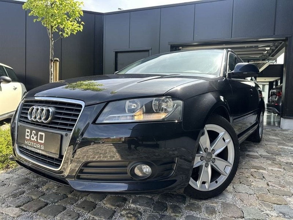 Audi A3 1.4 TFSi S-LINE Sportback,LEDER/PENO DAK/Cruise/Gar, Euro 5, Zwart, Zwart, Bedrijf