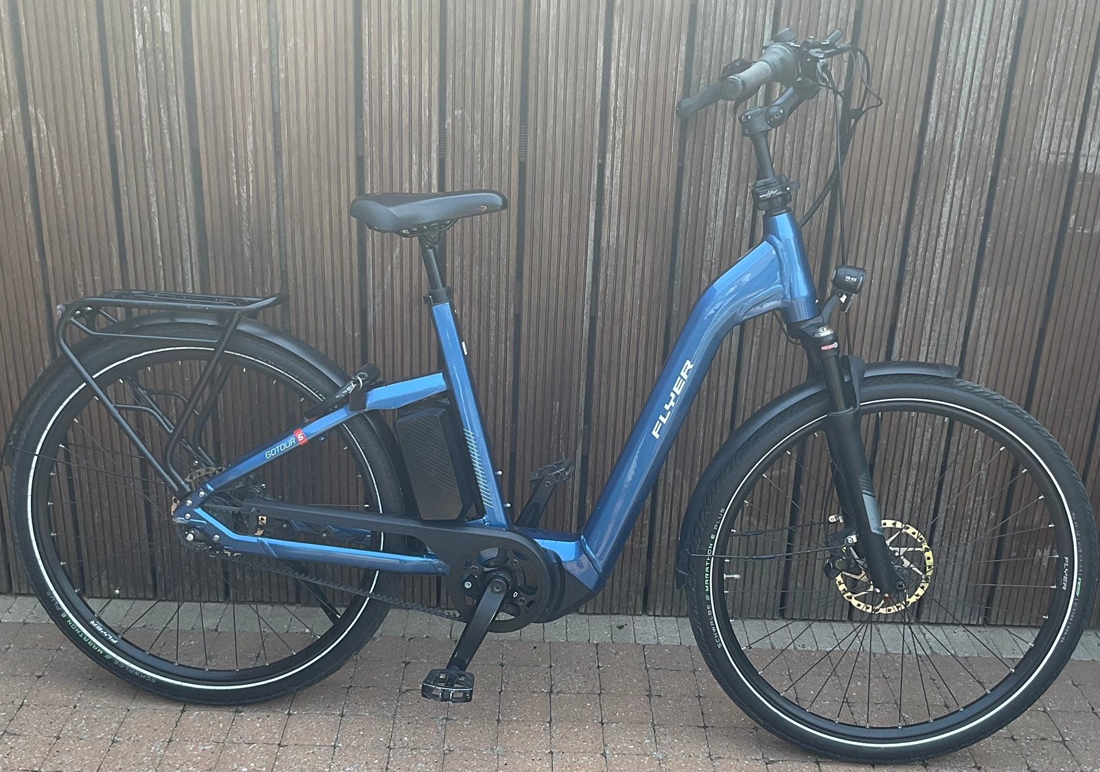 Ebike Flyer Gotour 5 indigo blauw, Enlèvement ou Envoi, Comme neuf