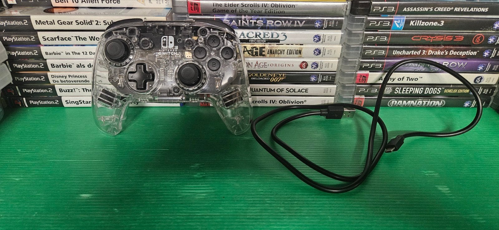Nintendo Switch Pro Controller, Games en Spelcomputers, Ophalen of Verzenden, Draadloos, Zo goed als nieuw, Switch