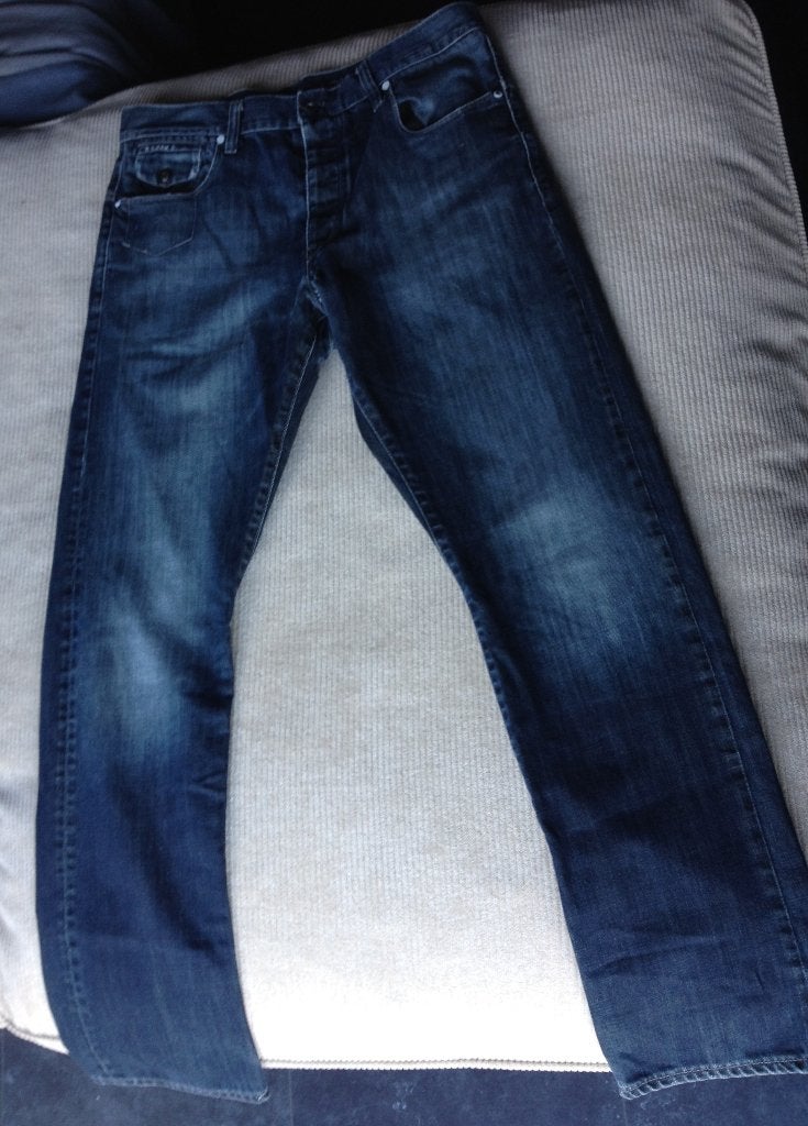 G-Star Blue jeans(blue patch) W32/L34, Ophalen of Verzenden, Zo goed als nieuw, G Star RAW