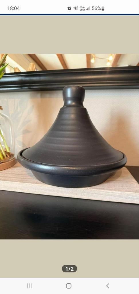 Tajine nieuw aardewerk, Huis en Inrichting, Ophalen