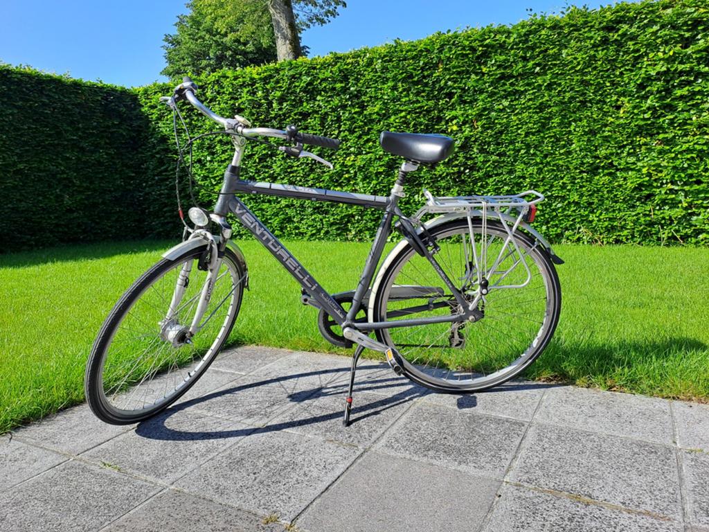 Venturelli Delta herenfiets grijs, Enlèvement