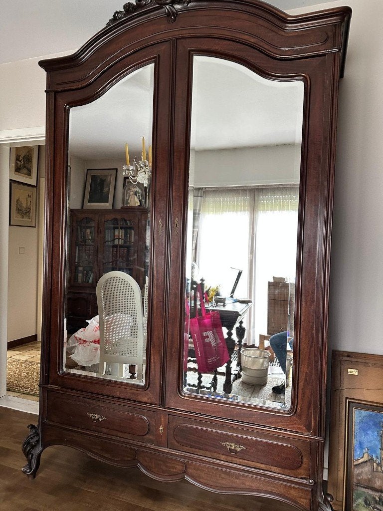 Armoire française ancienne de style Louis XV, Antiquités & Art, Enlèvement