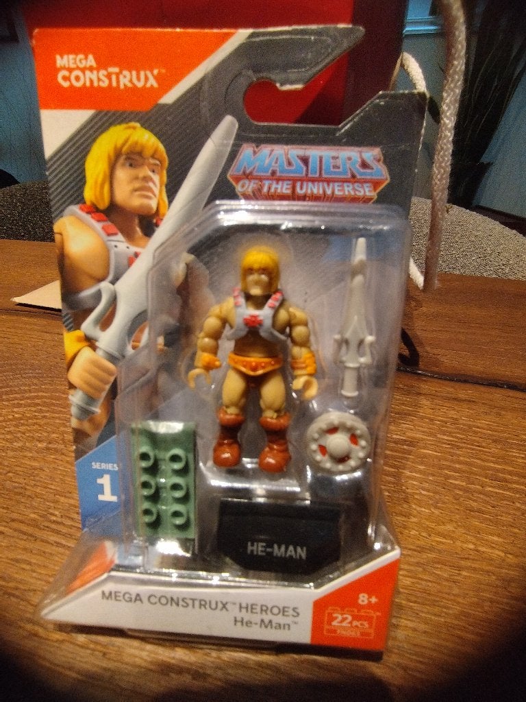 He-man mega construx heroes, Verzamelen, Poppetjes en Figuurtjes, Ophalen of Verzenden, Zo goed als nieuw
