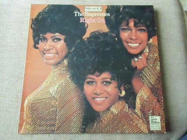 LP The Supremes - Right on     Tamla Motown, Ophalen of Verzenden, Gebruikt, R&B en Soul