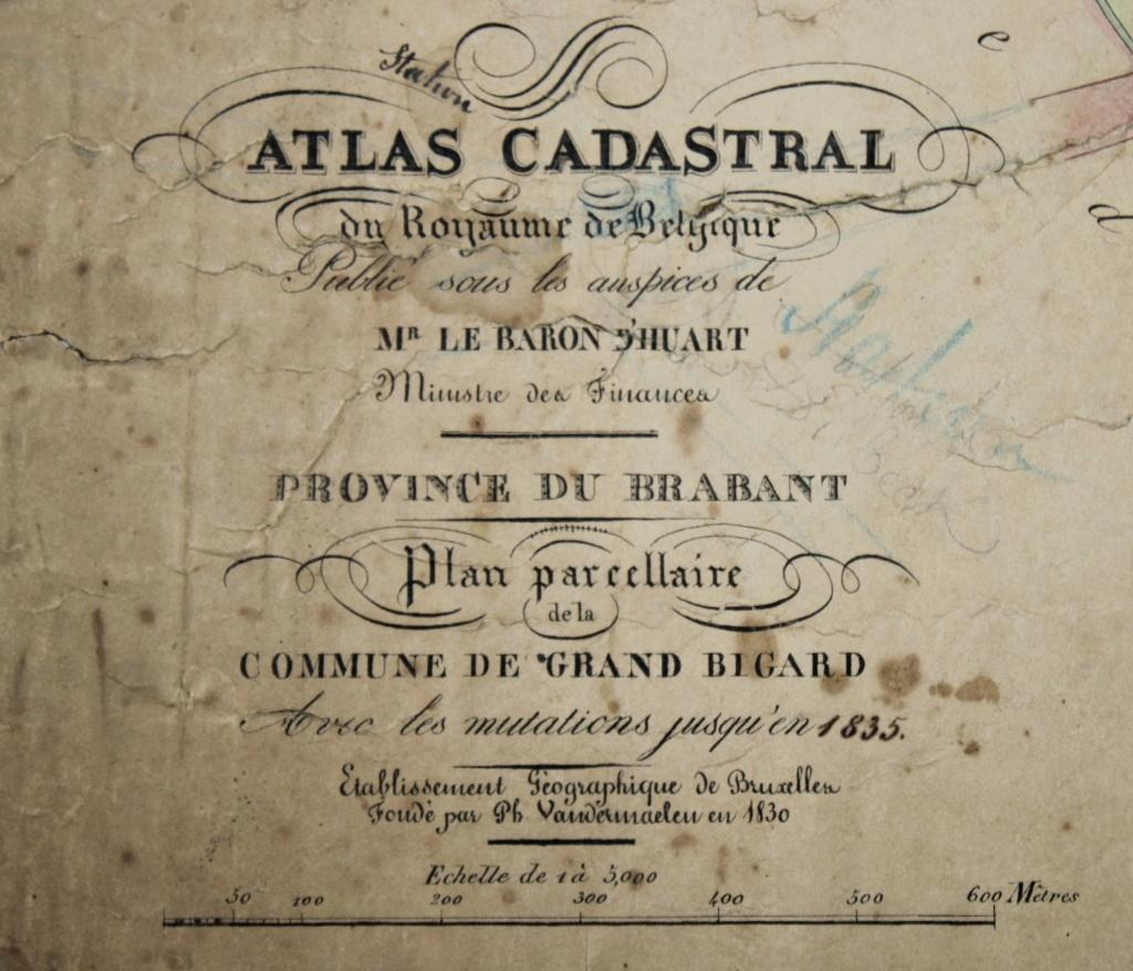 oude kaart van Groot-Bijgaarden, Ph. Vandermaelen, 19de eeuw, Ophalen