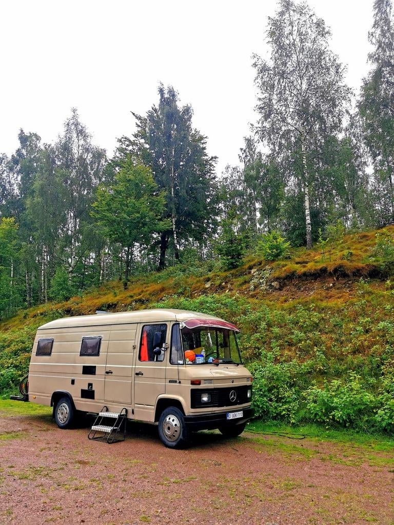 Mercedes-Benz 508D (Dudo) camper (rijbewijs c), Bestuurdersdeur, Particulier, 6 tot 7 meter, Mercedes