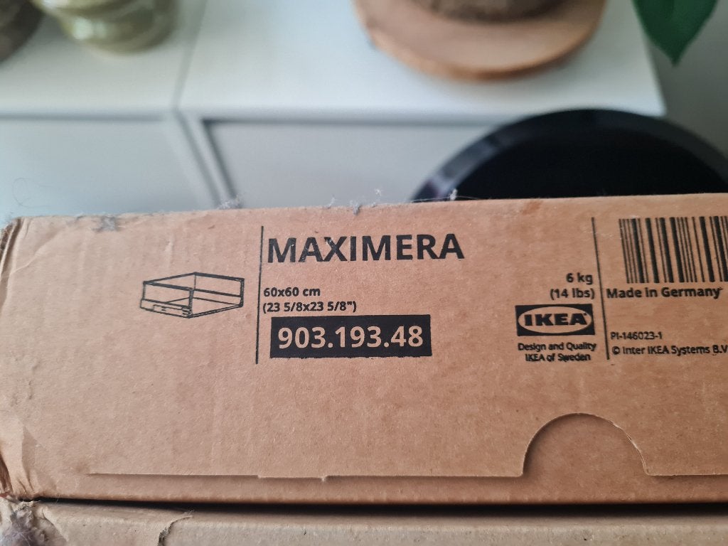 Ikea lade Maximera, Huis en Inrichting, Keuken | Keukenelementen, Ophalen, Nieuw, Wit