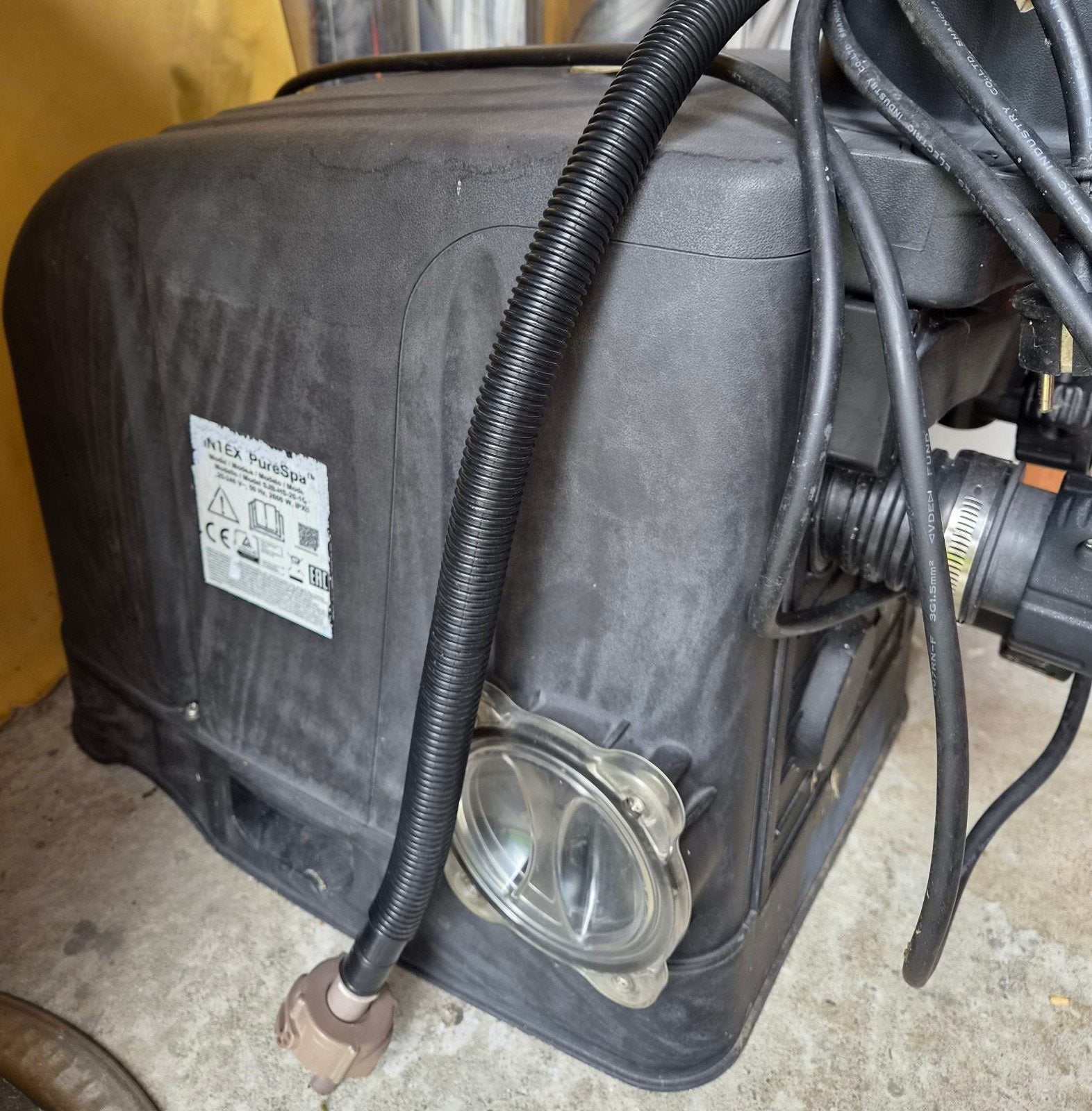 pomp voor jacuzzi, Ophalen, Pomp