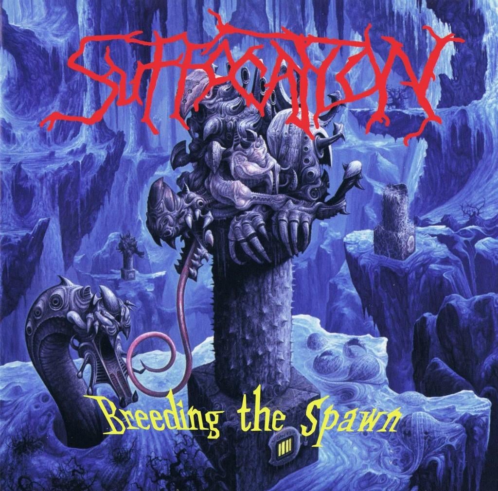 SUFFOCATION - Breeding The Spawn (Splatter Vinyl), Cd's en Dvd's, Vinyl | Hardrock en Metal, Nieuw in verpakking, Colored vinyl
