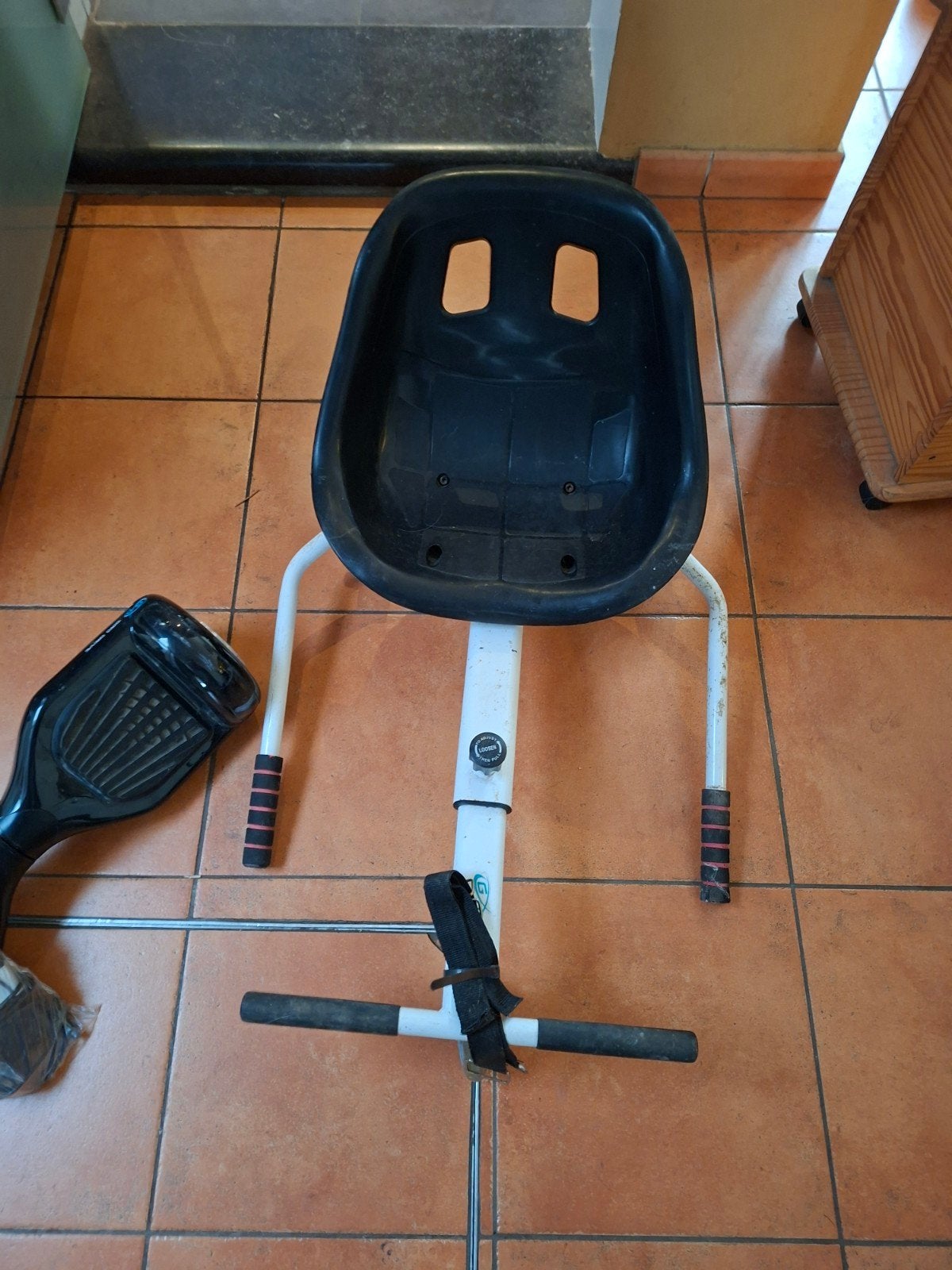 Overboard avec kart, Enlèvement