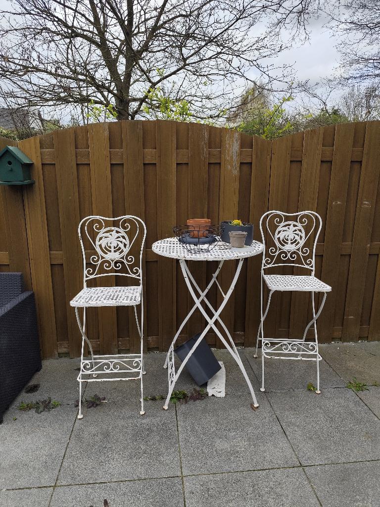 Table de jardin, Maison & Meubles, Tables | Tables mange-debout, Enlèvement, Utilisé