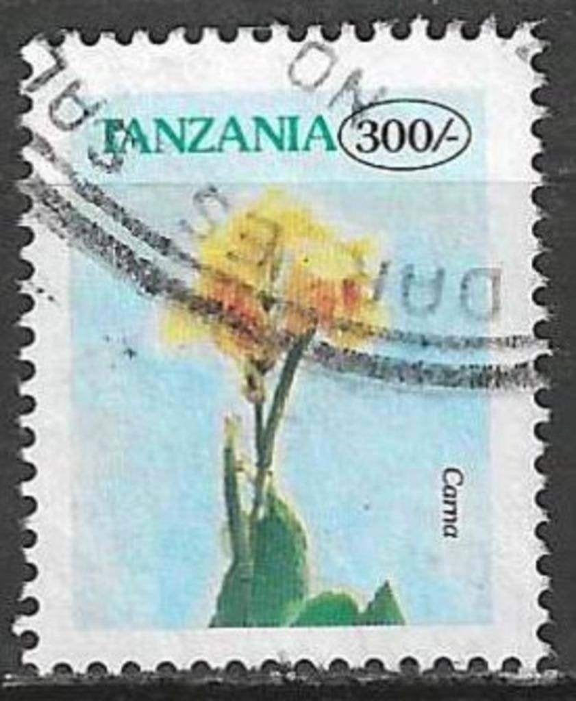 Tanzania 1997 - Yvert 2144 - Canna of Bloemriet (ST), Verzenden, Tanzania, Gestempeld