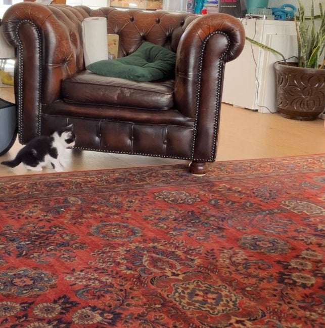 Vintage tapijt Louis de poortere, Huis en Inrichting, Stoffering | Tapijten en Vloerkleden, Ophalen, Overige kleuren, Gebruikt