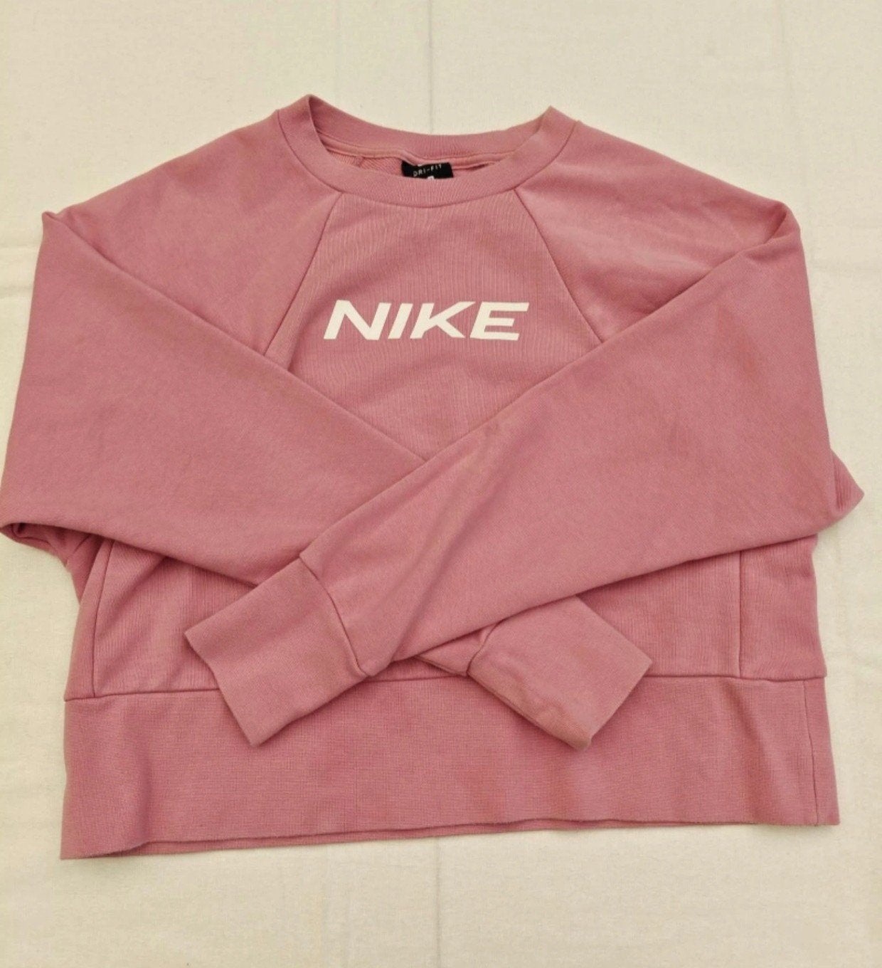 SWEAT CROP NIKE  dri fit (S), Enlèvement ou Envoi, Rose, Taille 36 (S), Nike
