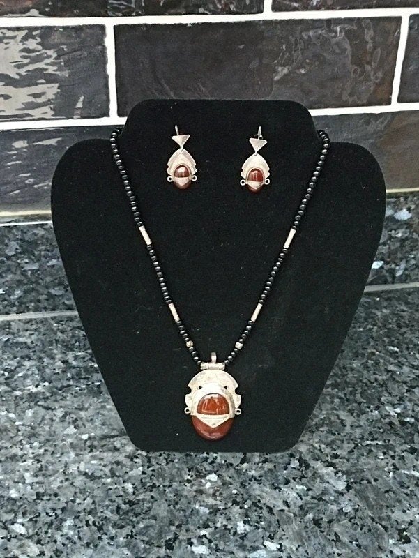 parure berbère, Bijoux, Sacs & Beauté, Enlèvement ou Envoi, Rouge, Argent