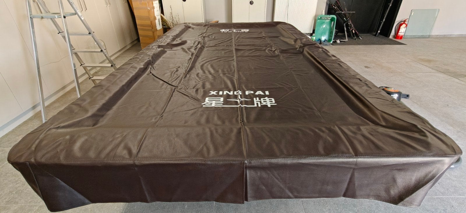 afdekzeil pooltafel, Sport en Fitness, Ophalen, Pooltafel