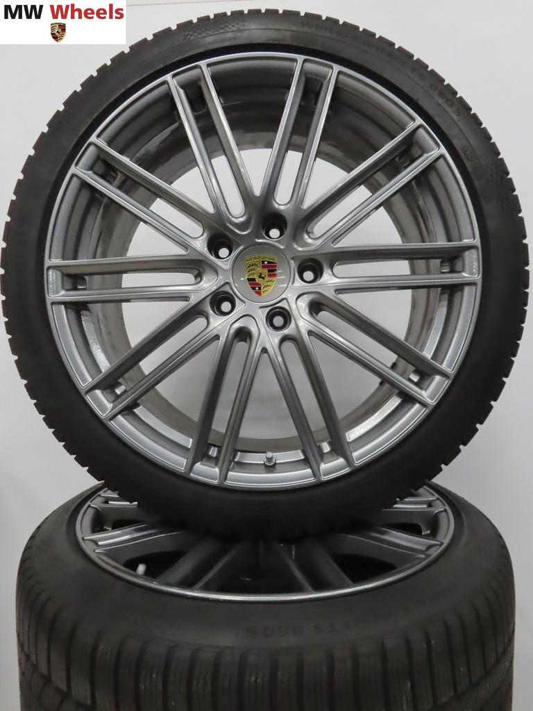 Originele Porsche Panamera 21 inch Turbo velgen winterbanden, Gebruikt, -, 275 mm, -