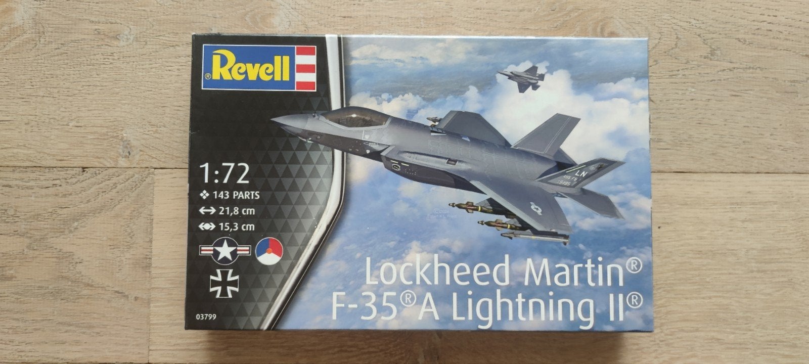 modelbouw f-35 straaljager, Ophalen, 1:72 tot 1:144, Revell, Nieuw