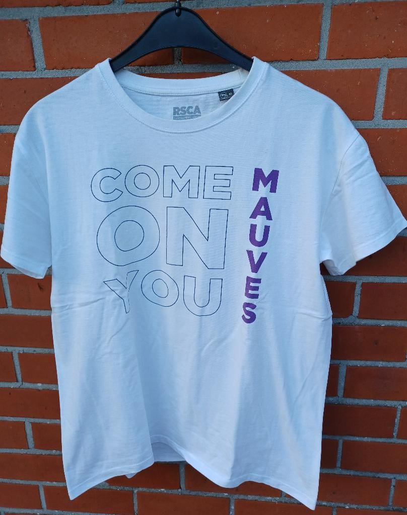 T-shirt RSC Anderlecht, Maat M, Ophalen of Verzenden, Zo goed als nieuw, Shirt