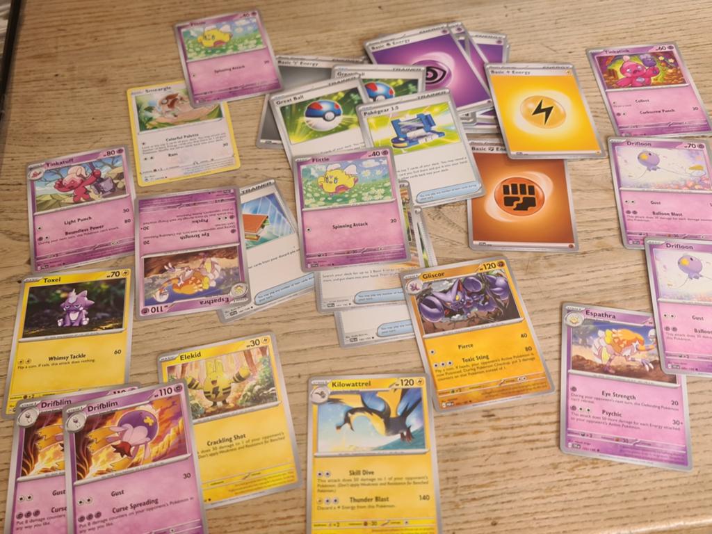 Pokémon kaarten ruilen, Ophalen