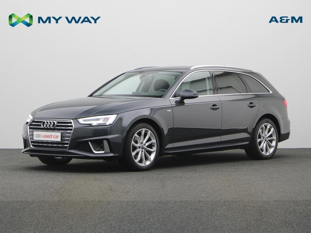Audi A4 Avant A4 Avant 35 TFSI Sport S tronic (EU6d-TEMP), Automaat, https://public.car-pass.be/vhr/02e59ac9-ea82-4bd9-bfdc-223741bc3e45