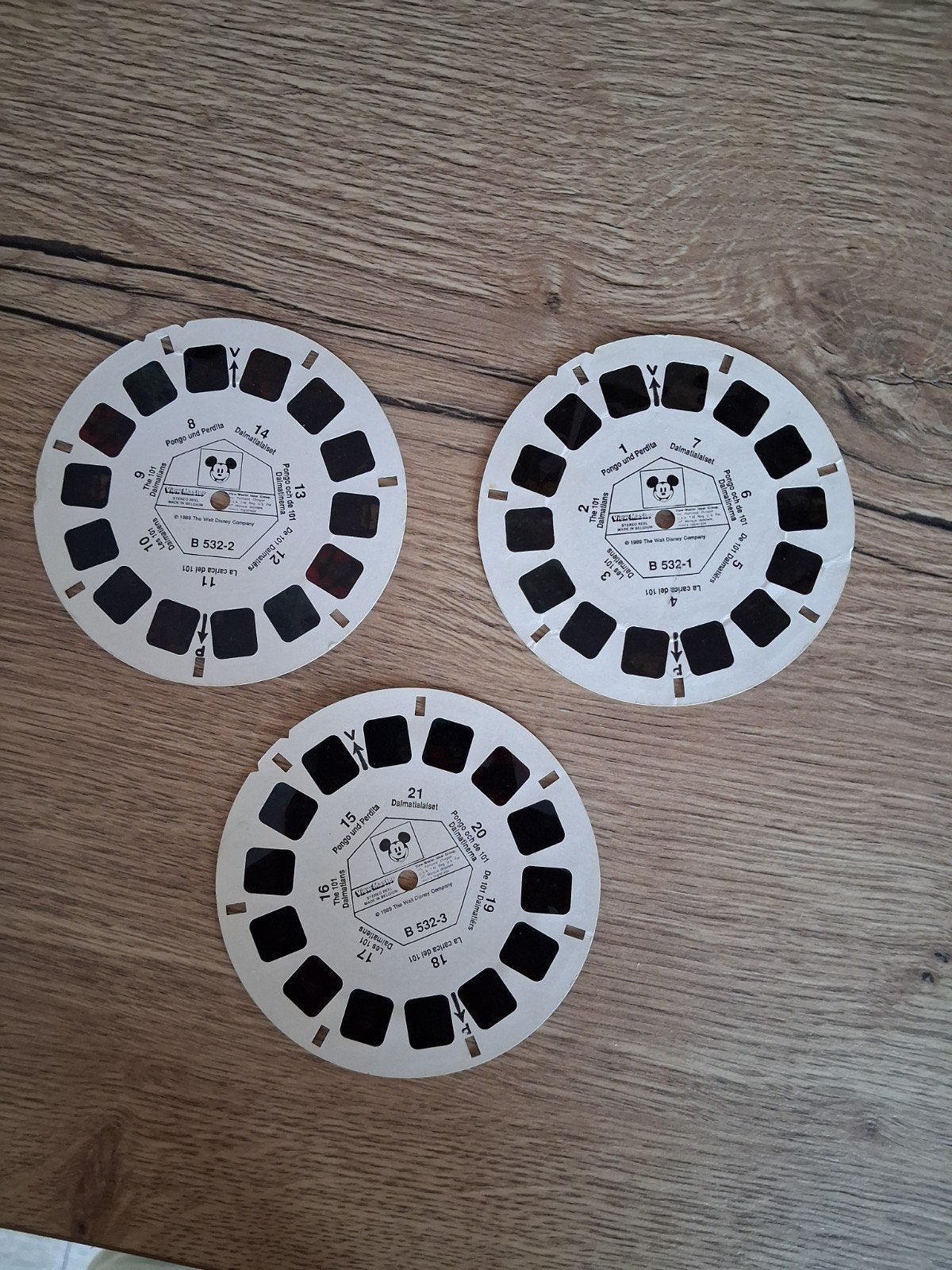 View-master : 101 dalmatiens, Envoi