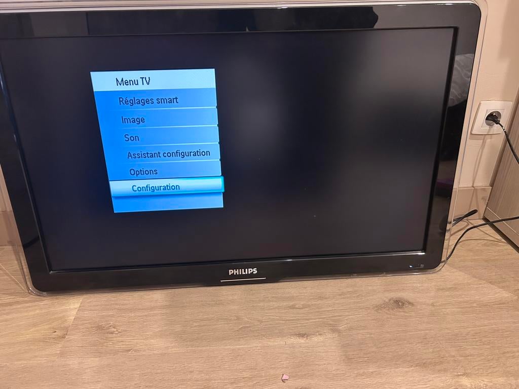 Television philips sans pied, TV, Hi-fi & Vidéo, Enlèvement, Comme neuf, Philips