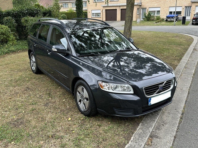Volvo V50 break 1.6 diesel Euro5 blanco gekeurd en carpass, Autos, Entreprise, 5 portes, V50, 104 g/km