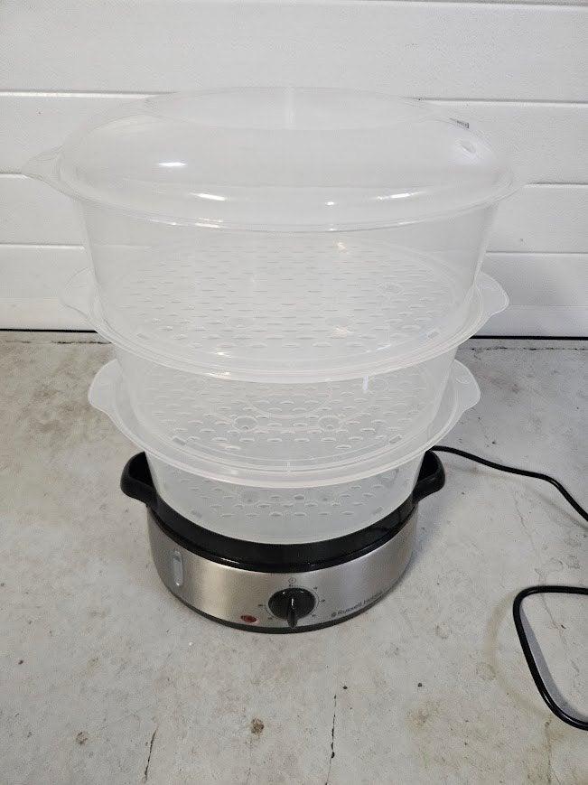 stoomkoker Russel Hobbs 3 mandjes, Ophalen, Zo goed als nieuw