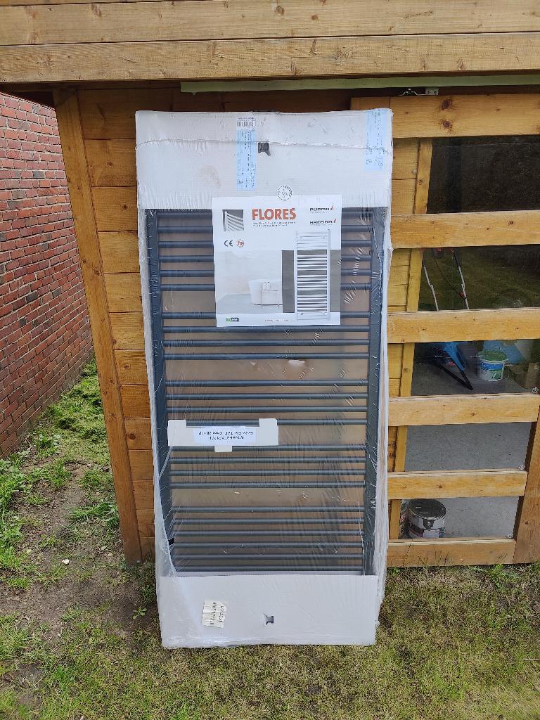 Handdoekradiator Radson Flores, Ophalen, Radiator, Nieuw, 60 tot 150 cm