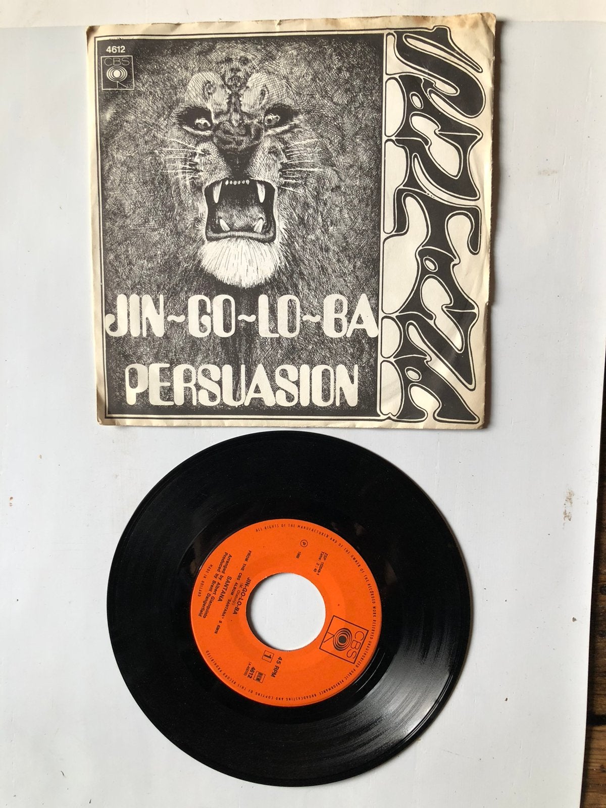 Santana: Jin go lo ba ( 1969), Verzenden