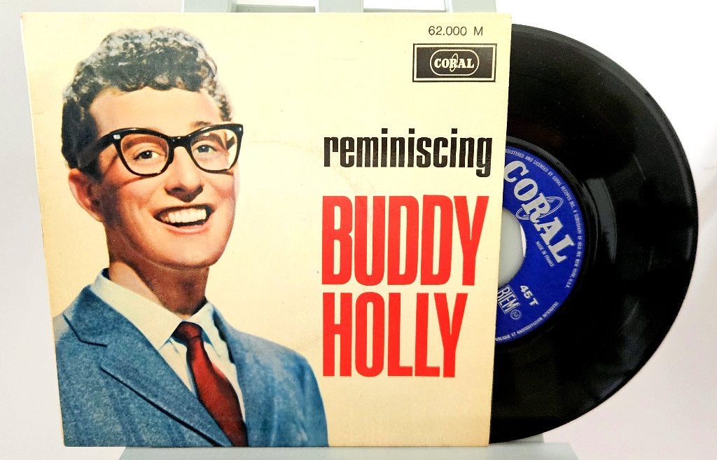 7"EP - Buddy HOLLY - Reminiscing, Cd's en Dvd's, Vinyl Singles, Gebruikt, Verzenden, 7 inch, EP