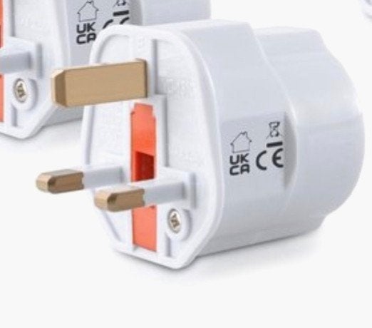 Travel adapter type G for travel in United Kingdom, Ophalen