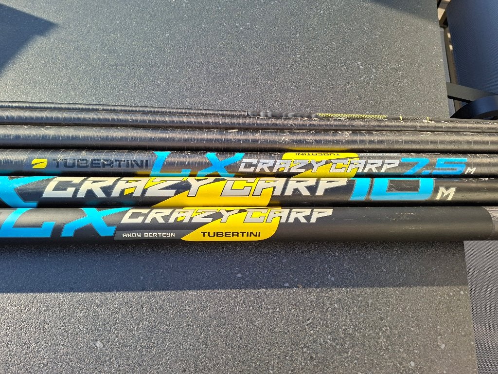 Tubertini LX Crazy Carp 10m, Watersport en Boten, Ophalen, Gebruikt, Vaste hengel