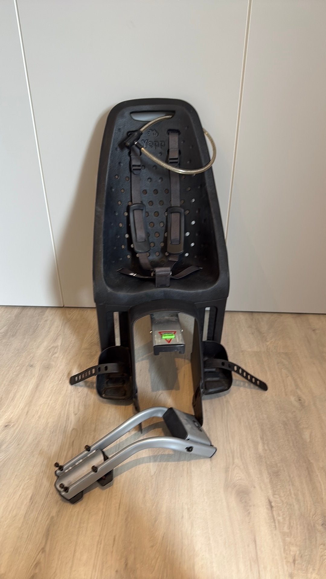Fietsstoel Yepp, Ophalen
