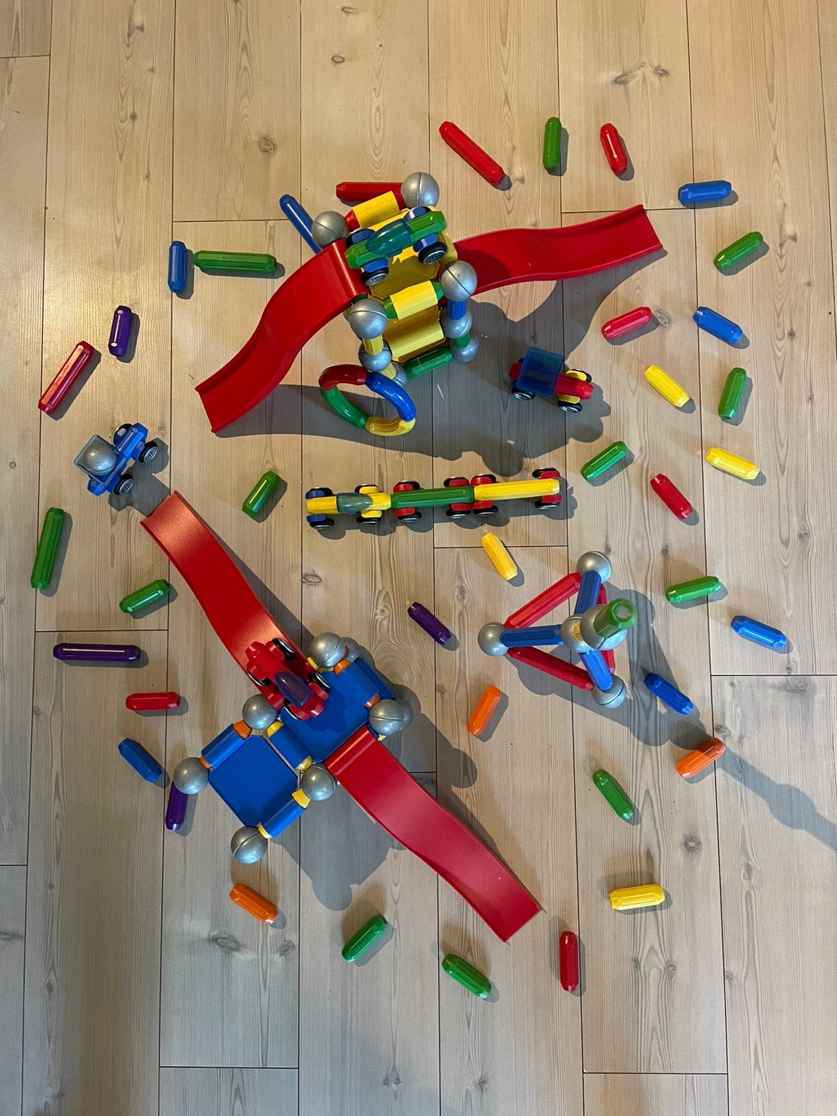 SmartMax Mega Lot – Ball Run & Voertuigen, Ophalen, Gebruikt