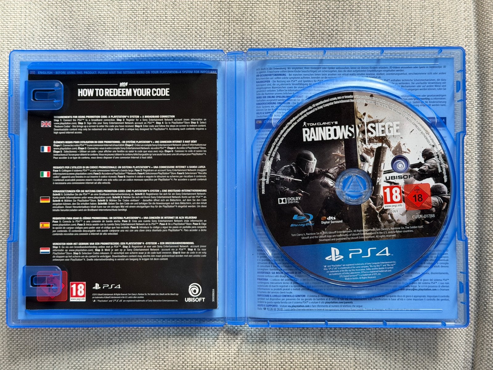 Tom Clancy’s Rainbow Six: Siege PS4, Ophalen of Verzenden, Zo goed als nieuw