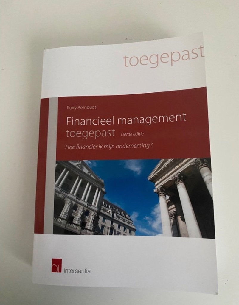 Financieel management - Rudy Aernoudt, Boeken, Ophalen of Verzenden, Nieuw, Hogeschool, Rudy Aernoudt