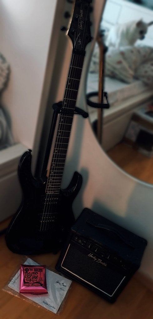 Harley Benton R-456FR BK Progressive Series, Musique & Instruments, Enlèvement, Neuf, Autres marques, Avec ampli