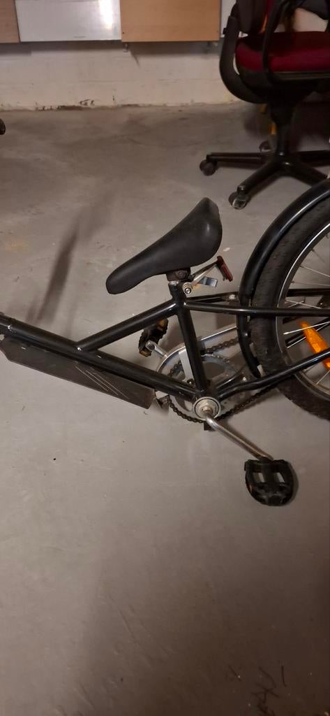Fietsaanhanger kind, Ophalen