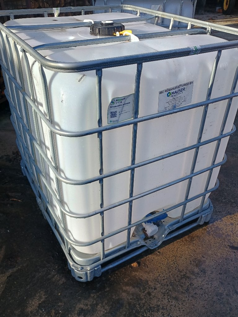 Ibc vaten, containers, Ophalen