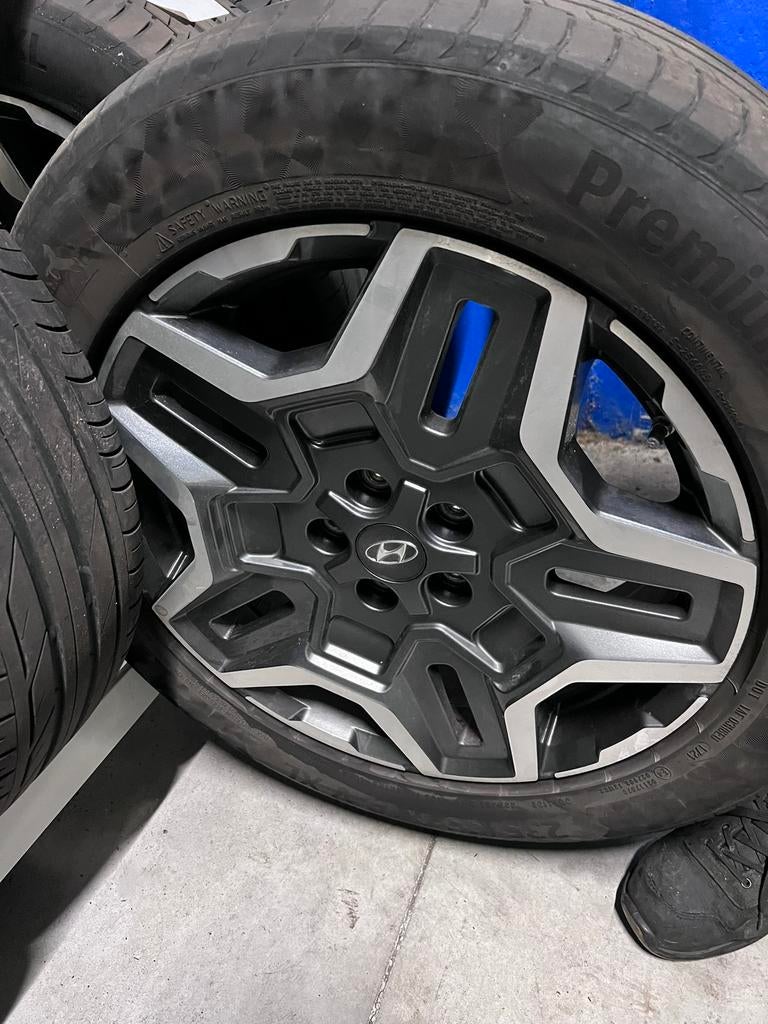 Santa fe velgen 19inch 4 stuks, Auto-onderdelen, Banden en Velgen, Gebruikt, Velg(en), 235 mm, Personenwagen