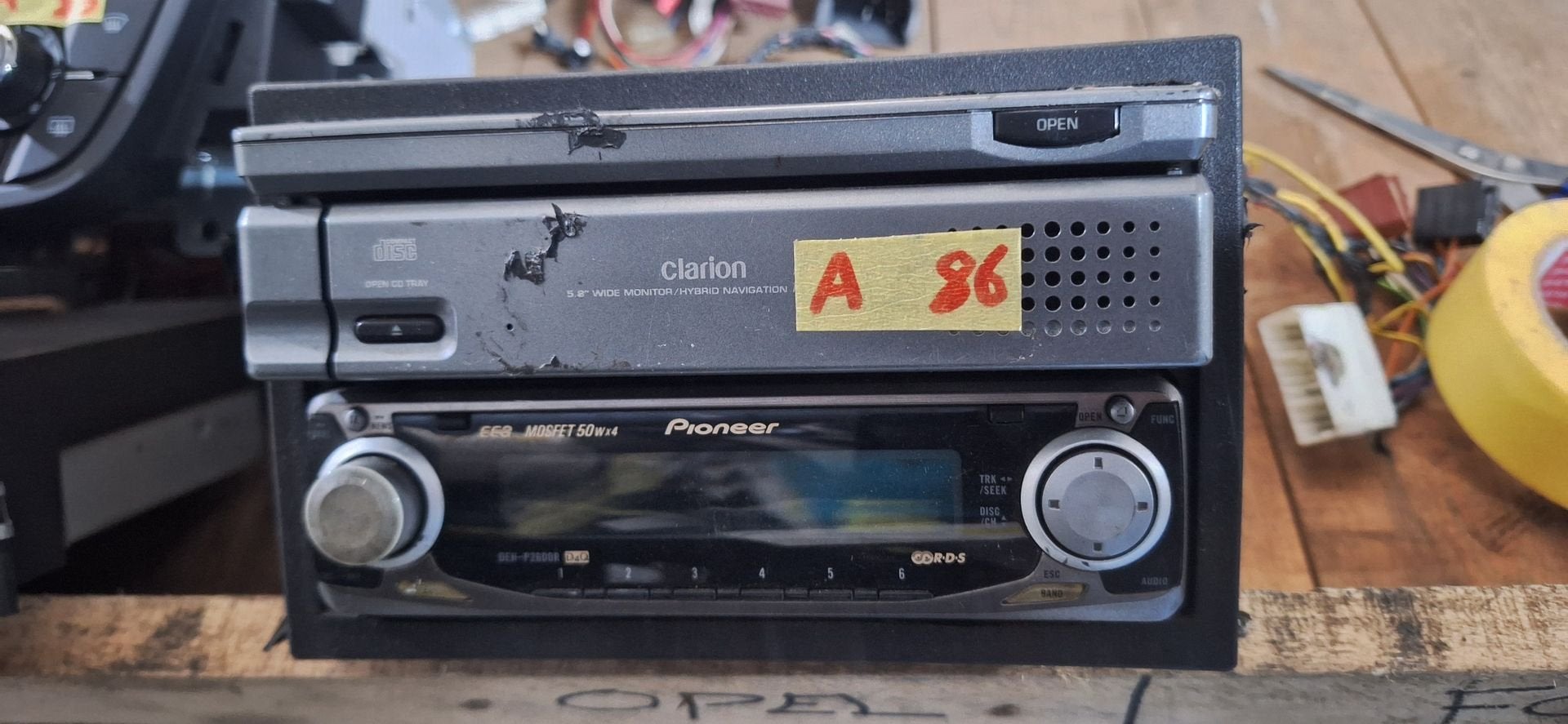 Pioneer DEH-P2600R Autoradio & Clarion Navigatie / Scherm Se, -, Utilisé, -, -