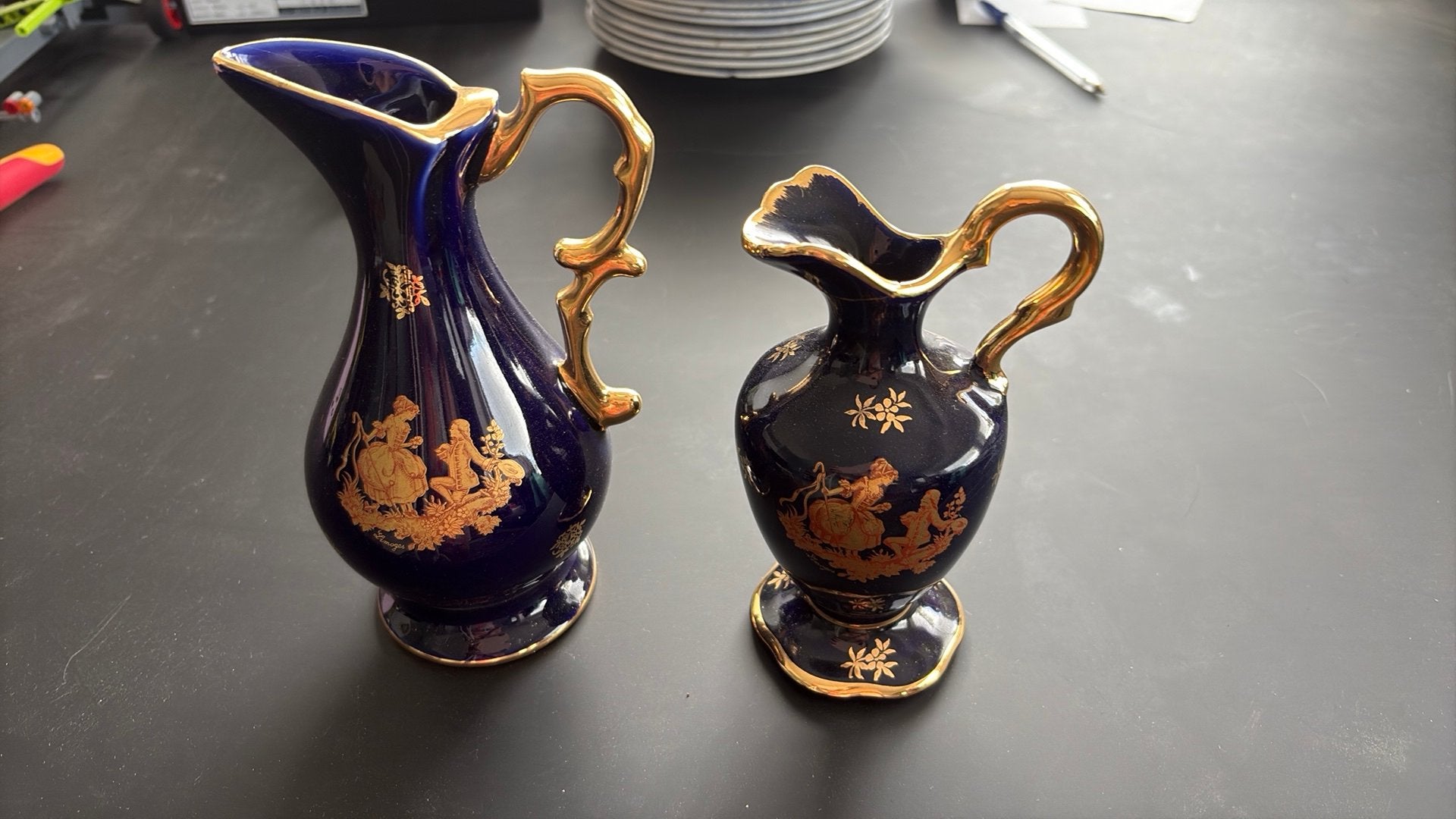 2 Limoges vaasjes, Antiek en Kunst, Ophalen