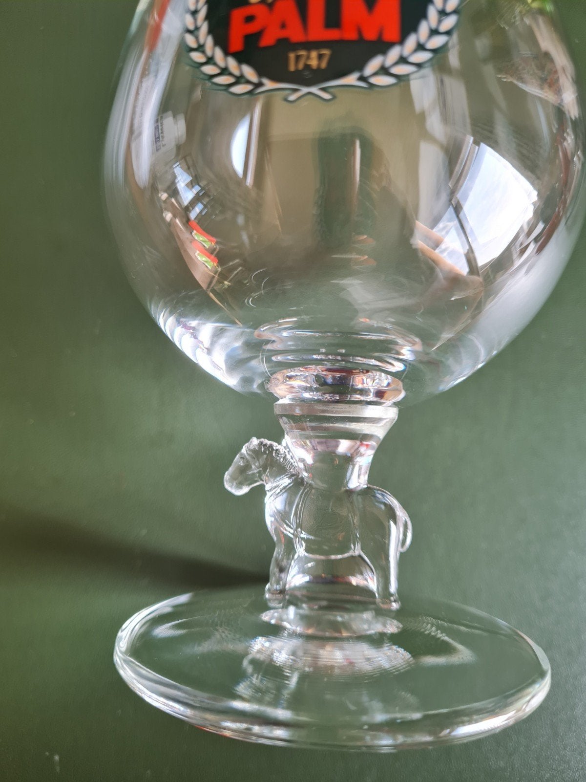 Mooie set van 4 Palm Speciale bierglazen (met paardje in de, Verzamelen, Ophalen of Verzenden, Nieuw, Glas of Glazen, Palm