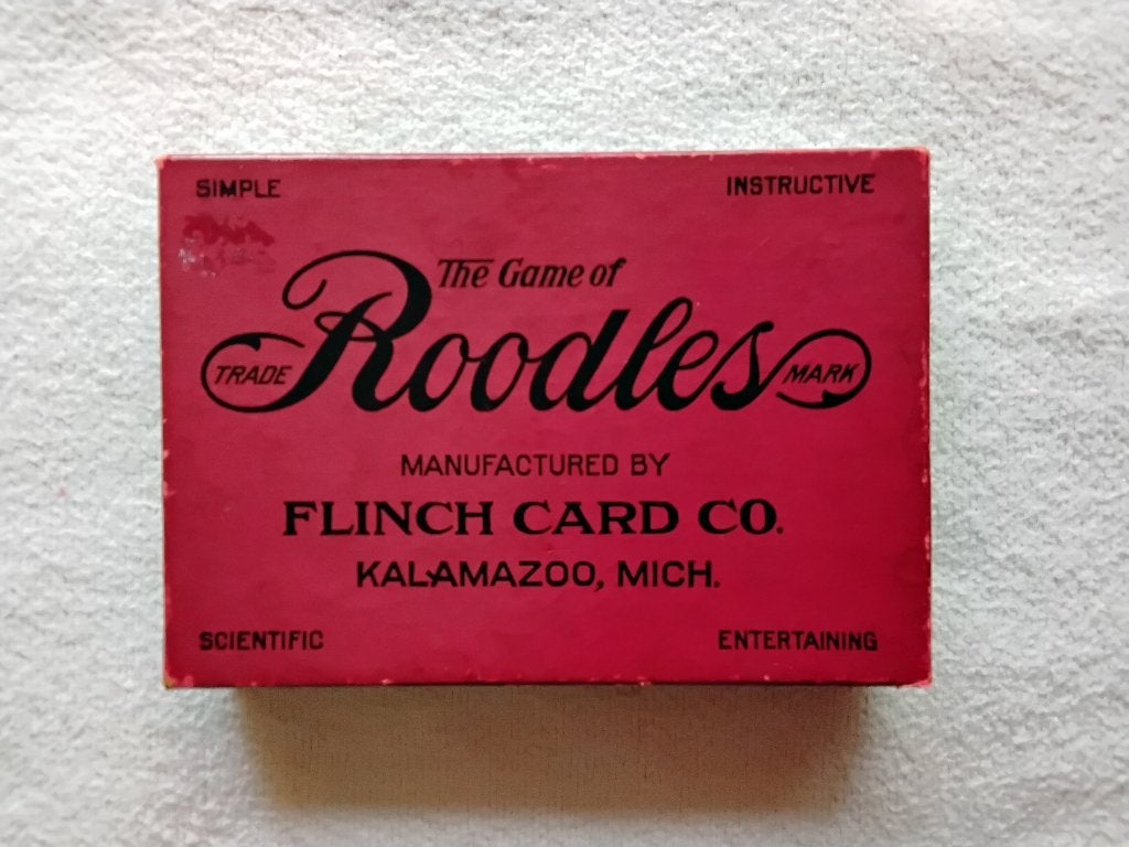 Flinch Card Co.  -  the Game of Roodles, Ophalen of Verzenden, Gebruikt, Speelkaart(en)